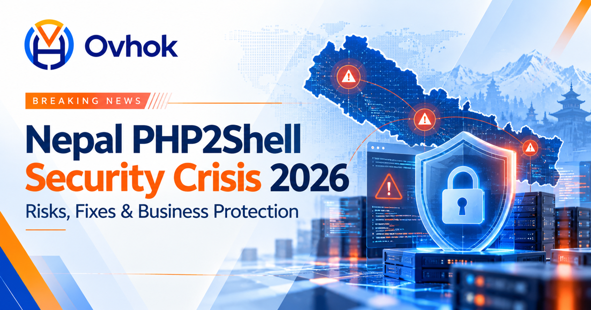 Nepal’s PHP2Shell Security Crisis: Why Websites Went Offline and How Businesses Can Stay Protected