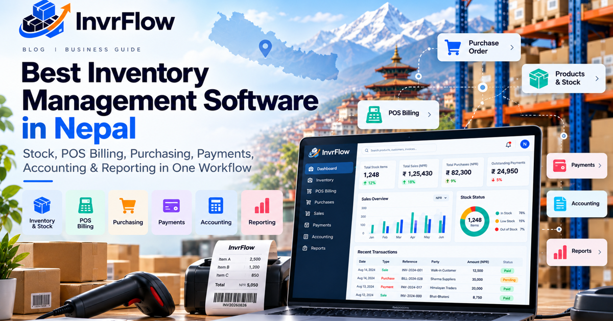 Best Inventory Management Software in Nepal: What Businesses Should Look for in 2026