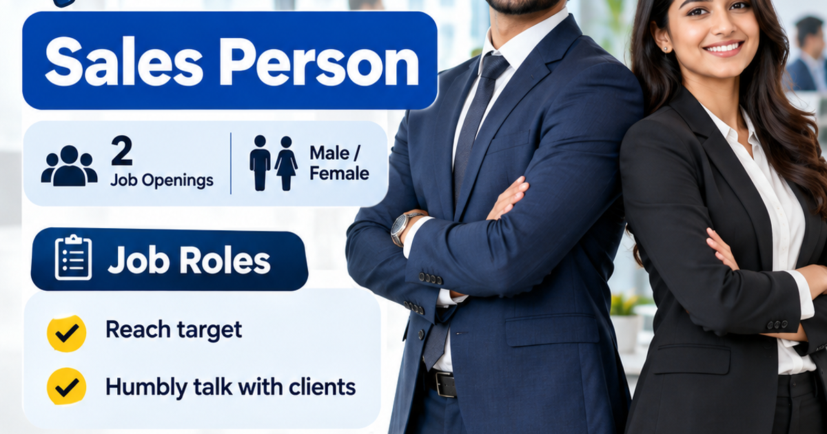 Sales Executive – Field & Virtual Sales